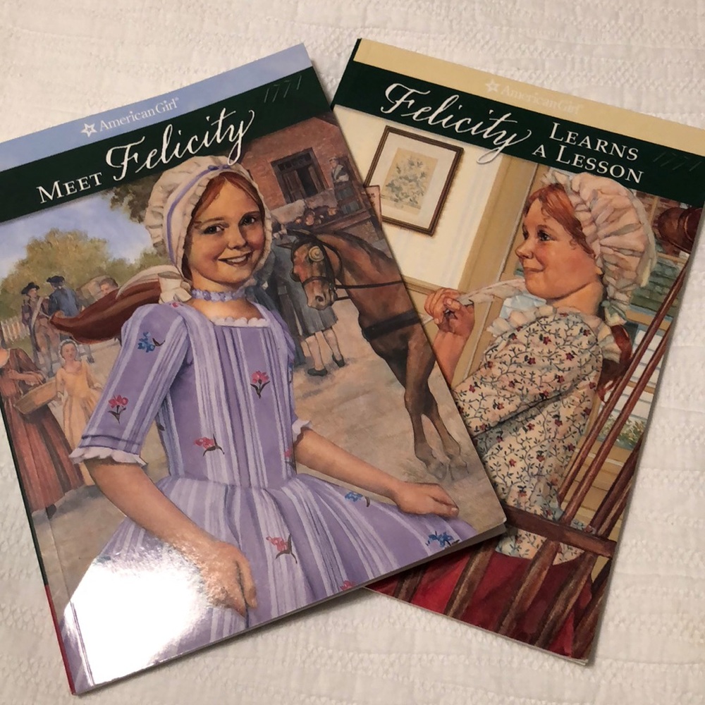Two American Girl Books - Felicity